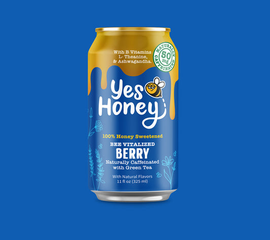 Yes Honey All Natural Berry Soda Alternative