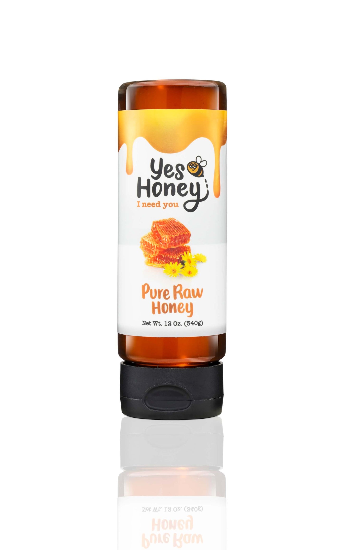 Raw Honey Squeeze Bottle