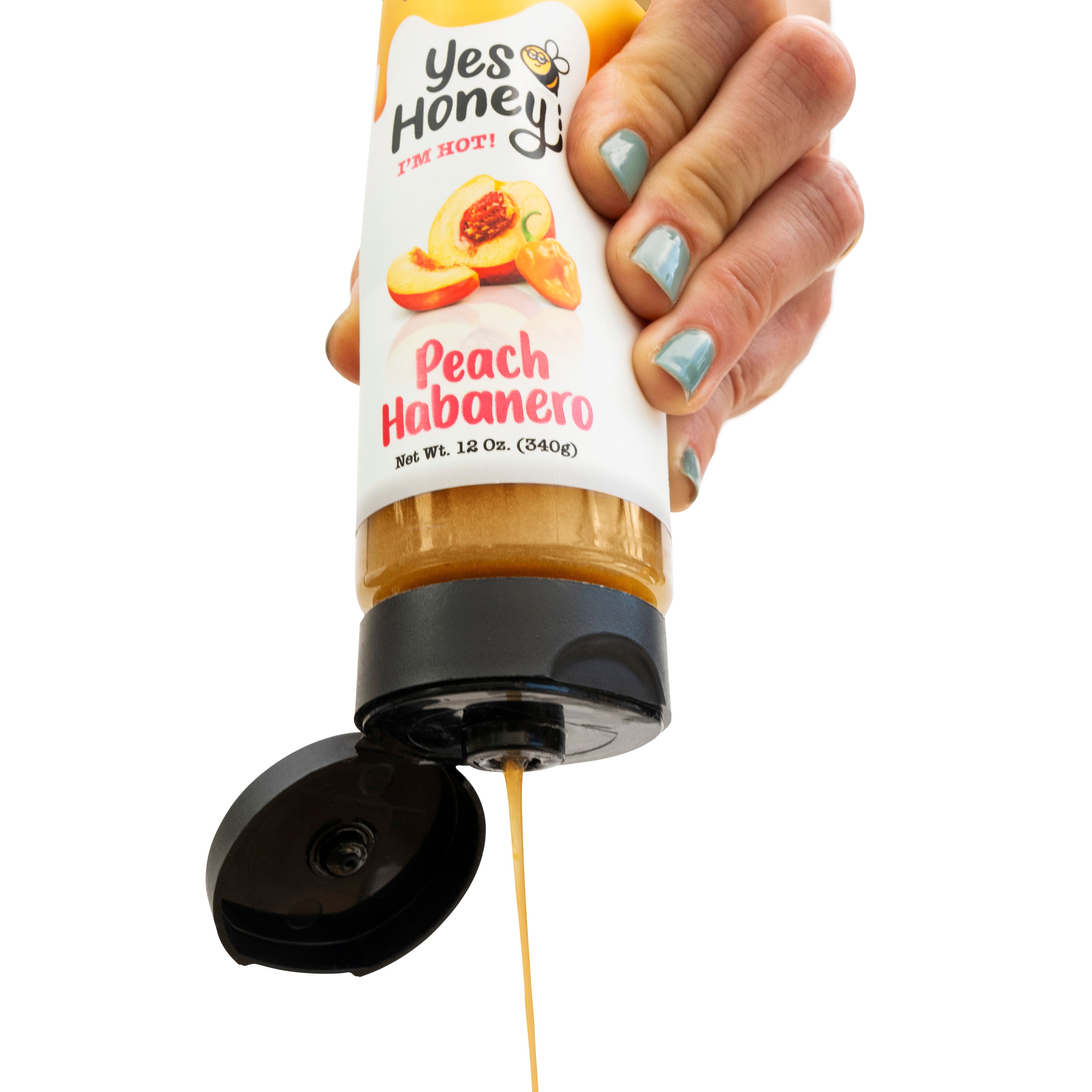 Drizzlers Peach Habanero Honey – Yes Honey