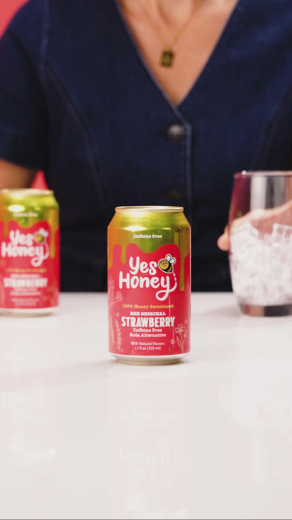 Bee Original Strawberry Soda Alternative